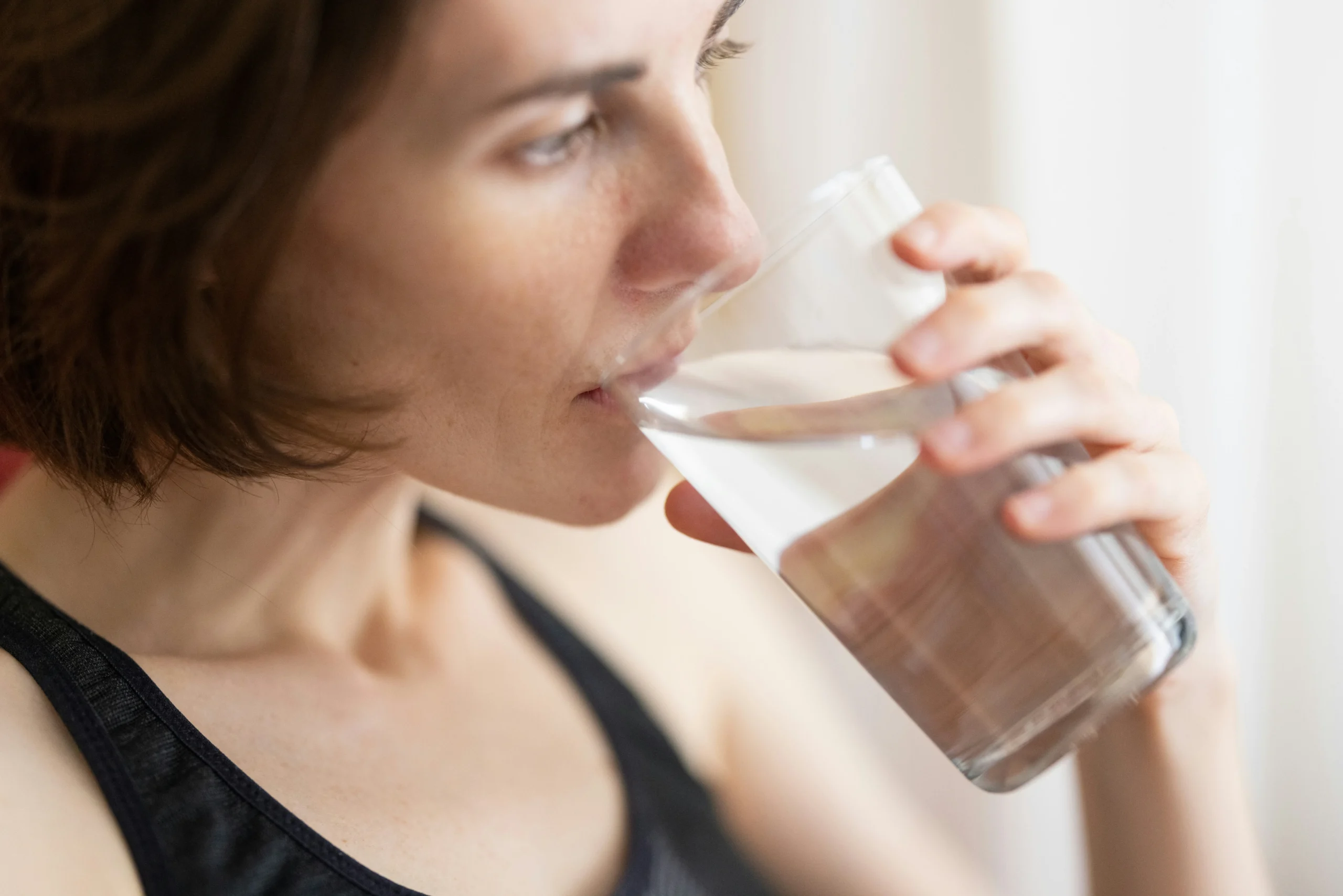 drinking water from divine ice